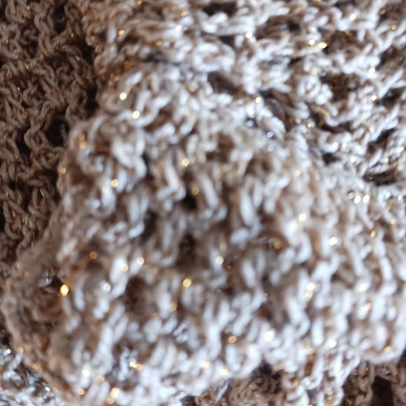 Anthropologie Anna K Gold Mesh Layer - Picture 11 of 11